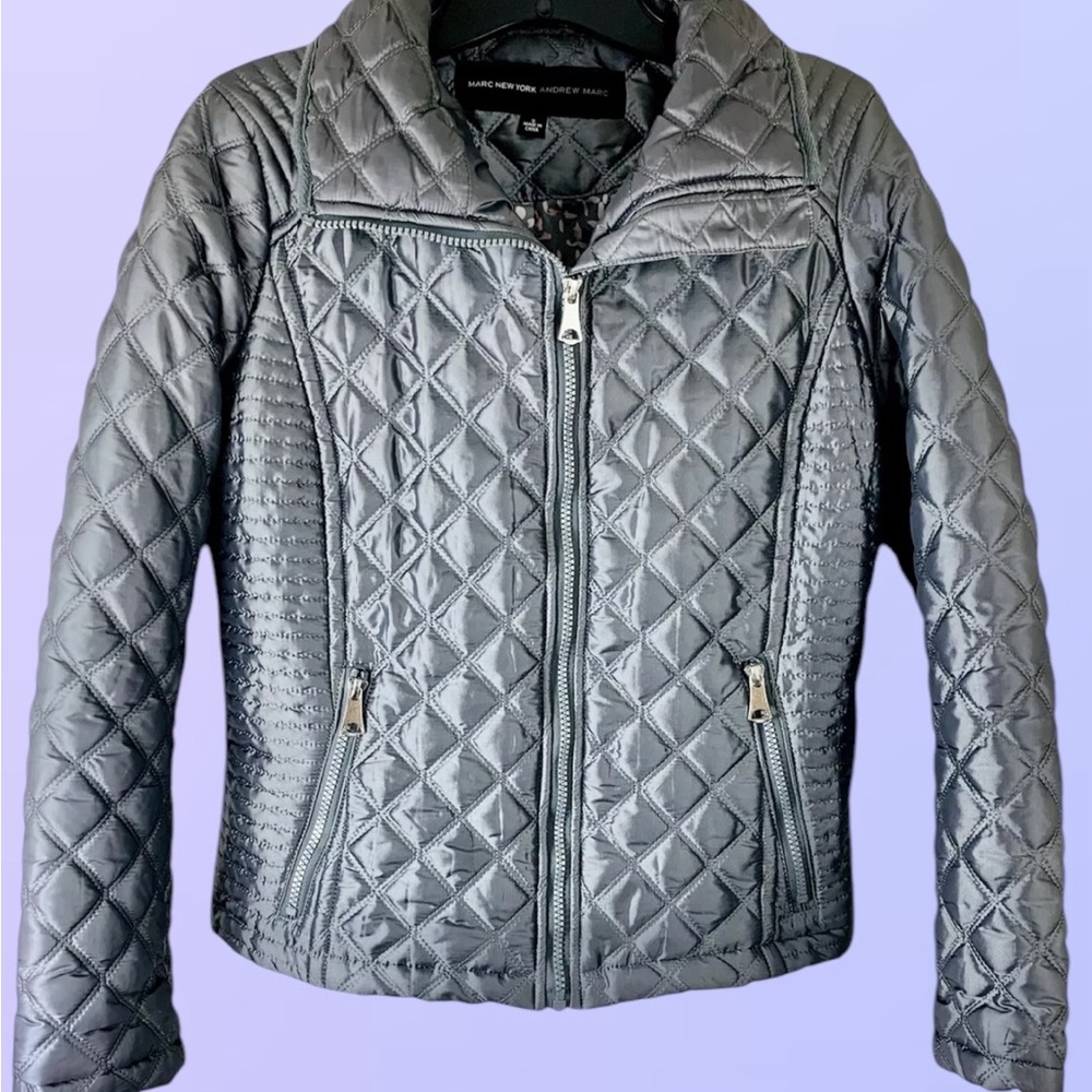 Quilted Gray Jacket